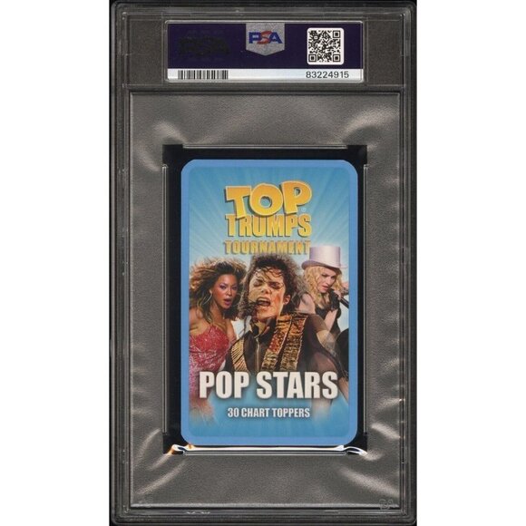 2009 Beyonce Pop Stars Top Trumps Tournament Rookie RC PSA 10 Gem Mint Pop 2